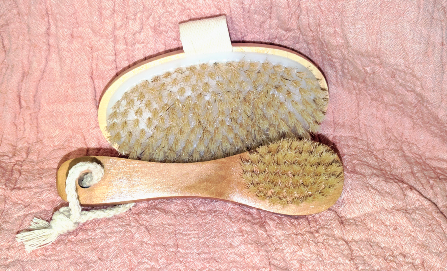 Dry body brush