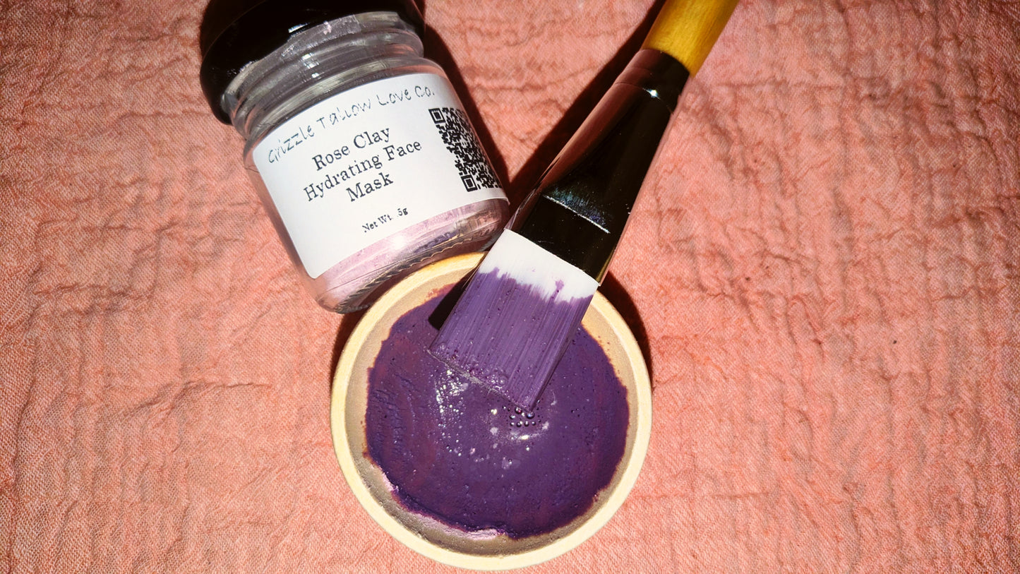 Rose Clay Hydrating Face Mask