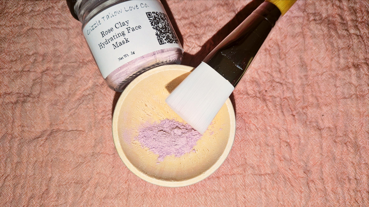 Rose Clay Hydrating Face Mask