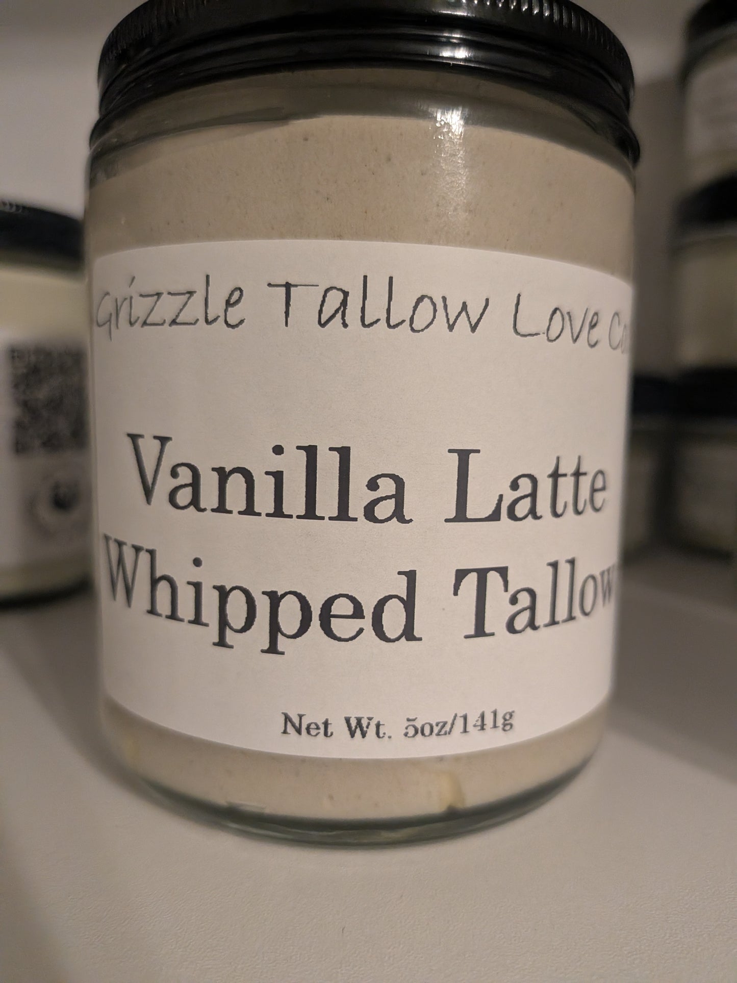 Large Vanilla Latte whipped tallow