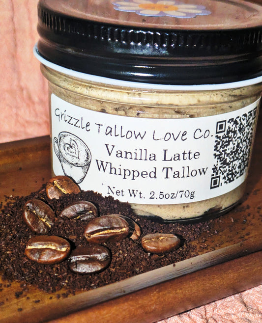 Small Vanilla latte whipped tallow