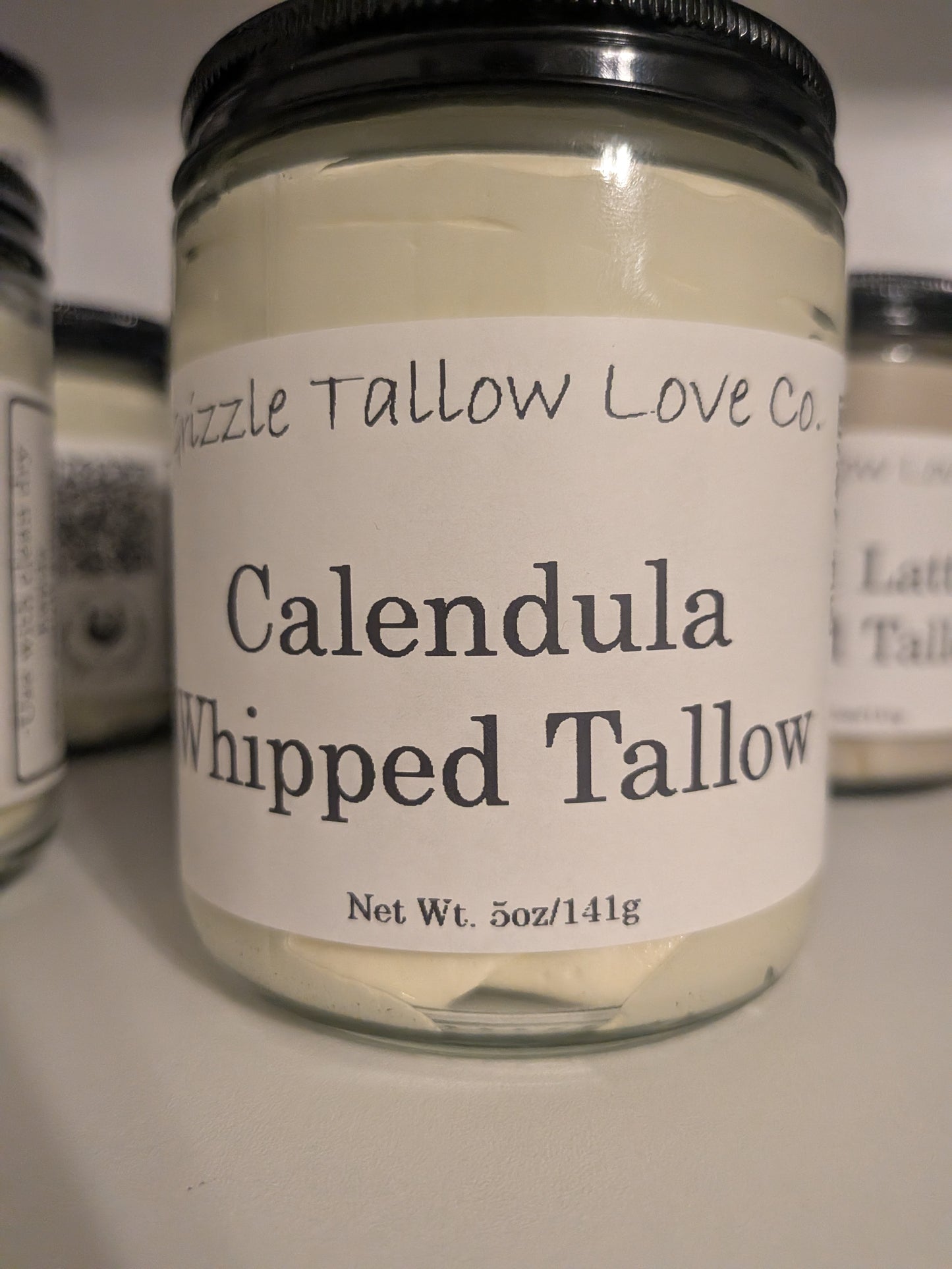 Large Calendula whipped tallow